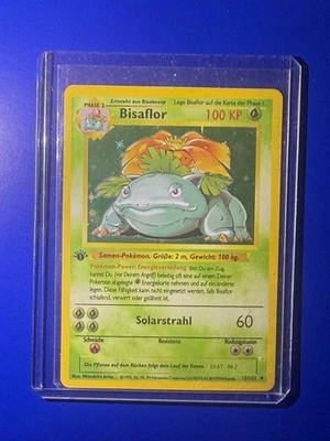 Pokemon BISAFLOR - 15/102 - Holo - Base Set Deutsch (Fanmade) Base Set - Bild 1 von 4