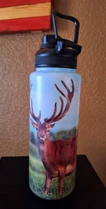 HIRSCH IM WALD SPORT TARN JAGD 40 OZ ISOLIERTER EDELSTAHLBECHER - Bild 1 von 7