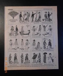 1976 Edward Gorey Illustrated Comic Vintage AD Conton Dialect from 1930 China - Bild 1 von 4