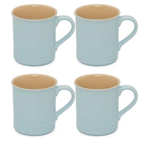 NEW Chasseur La Cuisson Mug Duck Egg Blue Set 4pce - Picture 1 of 3