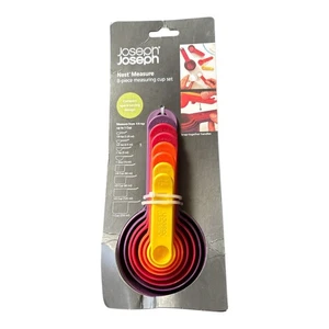 Joseph Joseph Nest Measure 8-Piece Compact Measuring Cup Set Multicolor New - Picture 1 of 2