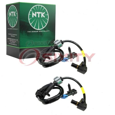 2 pc NGK NTK Front ABS Wheel Speed Sensors for 2003-2006 Cadillac Escalade tu - Image 1 of 4