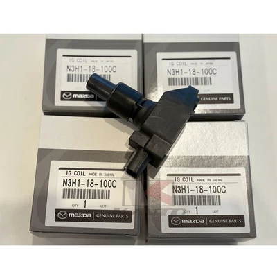 Juego de 4 bobinas de encendido originales Mazda (RX8) hechas en Japón Foto 1 de 4