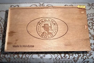Cigar Box Churchill Habana Gold Wooden for 25 handmade in Honduras. - Picture 1 of 7