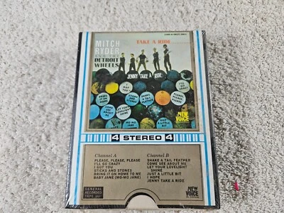 Mitch Ryder & The Detroit Wheels Jenny Take A Ride 4-Track Cartridge - Image 1 of 4