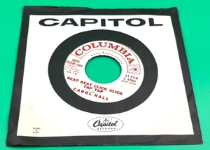 Columbia Records Carol Hall I Wish I Was A Train/Beat Beat Click Click Tap Tap - Bild 1 von 3