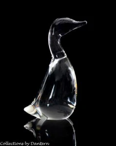Figura Steuben Crystal Gander - Imagen 1 de 6