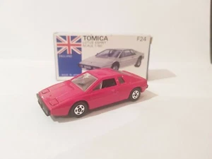 TOMICA F24 - LOTUS ESPRIT [RED] ABSOLUTELY MINT VHTF BOX GREAT MADE IN JAPAN  - Picture 1 of 11