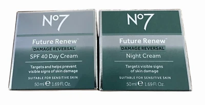 No7 FUTURE RENEW Damage Reversal Day  & Night Cream - 50ml - (box) - Image 1 of 2