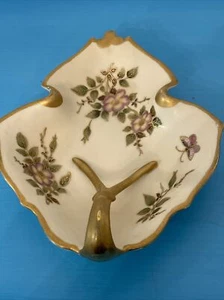 Vintage Ardalt Lenwile Handled Serving Candy Nut Dish. Occupied Japan 1940s - Picture 1 of 6