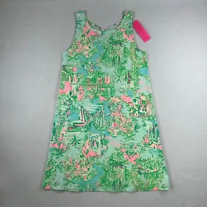 Lilly Pulitzer Kristen Swing Dress Women S Lilly Loves Palm Beach Sleeveless NWT - Picture 1 of 9