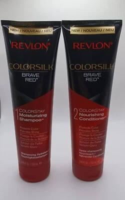Lot Of 2 Revlon Colorsilk Brave Red Colorstay Shampoo and Conditioner 8.45 Fl Oz - Image 1 of 4