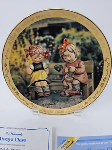 Danbury Mint M.I. Hummel Collector Plates Sisters Limited Edition NEW! - Picture 1 of 28