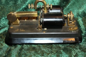Antyk Telegraf Sounder Western Electric nr 21A 100 OHMS stan idealny - Zdjęcie 1 z 6