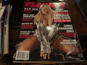 PLAYBOY MAGAZINE MAY 2003, WWE TORRE WILSON, EXCELLENT - Picture 1 of 1