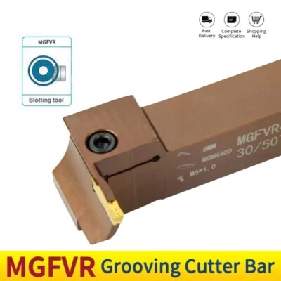 MGFVR320 MGFVR325 канавочный резак с двойной головкой держатель токарного инструмента для MGGN MGMN300 - Изображение 1 из 4