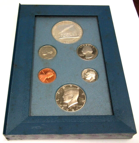 1987 Prestige Set COIN SLAB ONLY w/o OGP or COA Cover