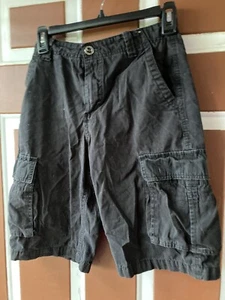 Route 66 Boys Black Cargo Shorts Size 14 - Picture 1 of 6