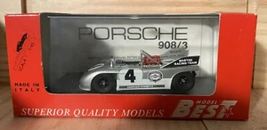 Best Model 1/43 9072 Porsche 908/3 1971 Nurburoring Martini Racing No 4 MB - Picture 1 of 8