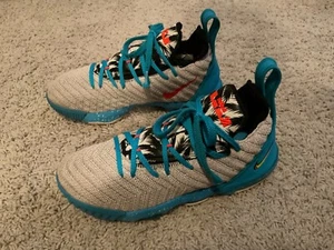 Kid’s Nike LeBron James 16 Athletic Shoes Size 6.5Y Multicolour #AQ2465 - Picture 1 of 7