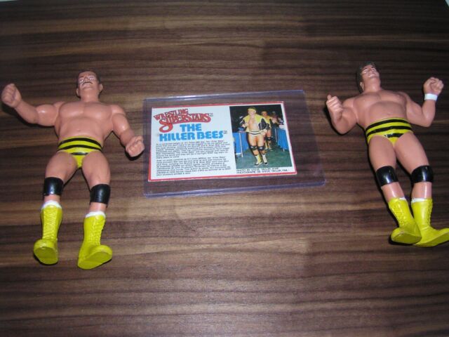 THE KILLER BEES Unpainted WWF Hasbro Scale CUSTOM MATTEL RETRO WWE