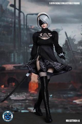 DHL Express 1/6 Sper Duck SET064A Biorobotic Android 2.0 NieR YoRHa 2B Figure Cover