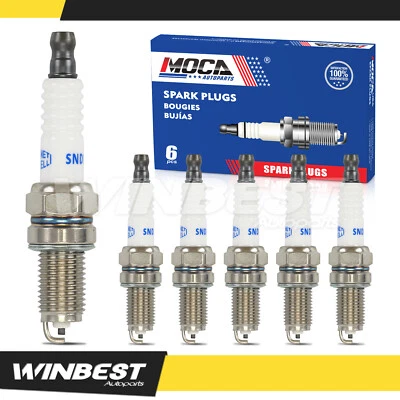 6x velas de ignição para 06-08 BMW Z4 01-03 Z3 01-06 M3 3.2L 1990 Lamborghini Diablo - Imagem 1 de 4