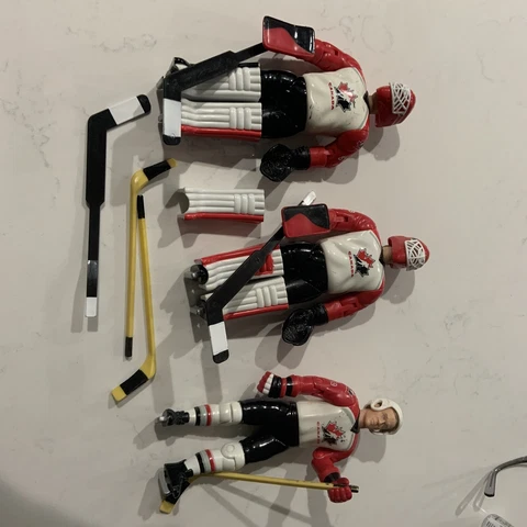 Team Canada Olympic Action Figures PRIMETIME  Heroes of the Ice 3 Players Cover