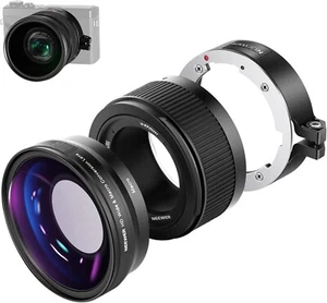 NEEWER LS-24 HD Wide & Macro conversion lens for Canon G7X Mark III 0.75x - Picture 1 of 9