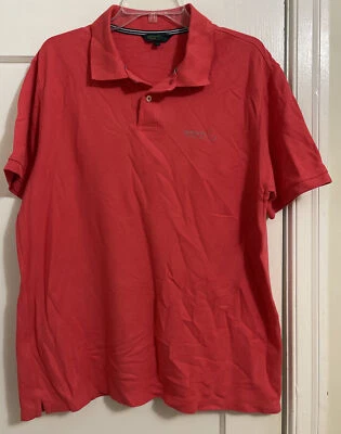 Camisa Polo Padraig Harrington Logo S/S Malla Piqué Para Hombre ¡Talla L! Foto 1 de 4