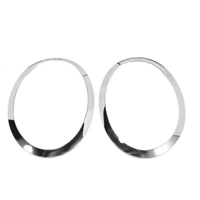 2pacs Bague décorative de phare compatible avec Mini Cooper F55 F56 F57 2014-... Foto 1 de 4