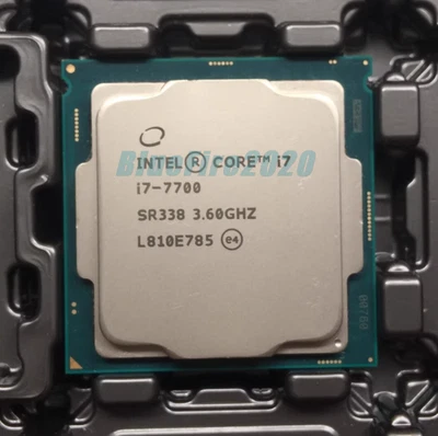 Intel Core I7-7700 LGA 1151 CPU Processor Quad-core 8 Threads 3.6GHz Kaby Lake - Image 1 of 3