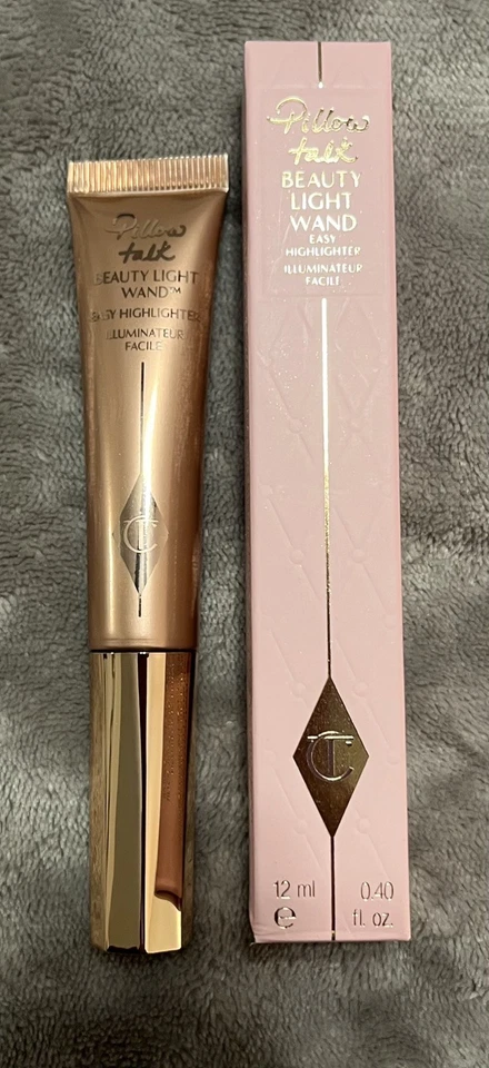 CHARLOTTE TILBURY Beauty Light Wand Pillow Talk 0.4oz Highlighter NEW - Image 1 of 1