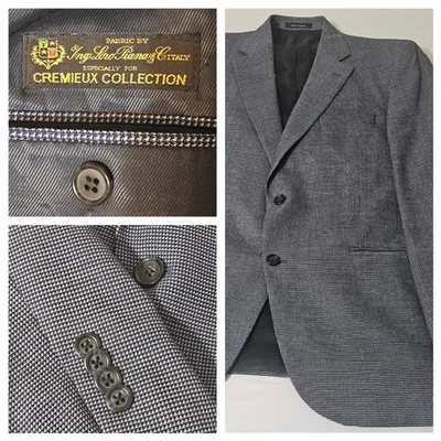 Ing Loro Piana Cremieux Men’s Plaid by 100% Wool Sport Coat Blazer 42R - Image 1 of 4