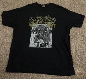 Kruelty XL Band Shirt 2 Sided Disgusting Music Death Metal Hardcore Gulch - Picture 1 of 5