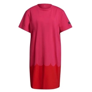 Adidas X Marimekko Tee T-Shirt Kleid Sport Sport Magenta/Rot Damen Large - Bild 1 von 7