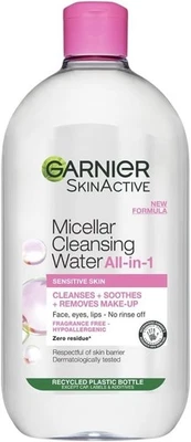 L'ORÉAL Garnier Micellar Cleansing Water, Gentle face Cleanser & Makeup Remover 700 ml