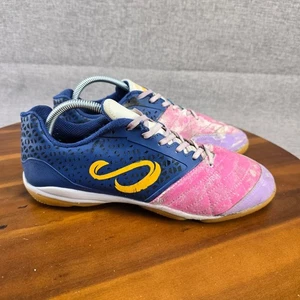 Senda Ushuaia Pro Futsal Soccer Shoes Sneakers Pink Purple Blue Womens Size 10 - Picture 1 of 14