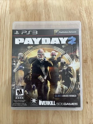 Payday 2 (Playstation 3 PS3, 2013) CIB Tested & Working Clean Disc - Image 1 of 4