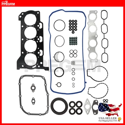 Full Gasket Set Fit 10-15 Toyota Prius V Lexus CT200h 1.8L Hybrid DOHC 2ZRFXE — 第 1/4 张图片