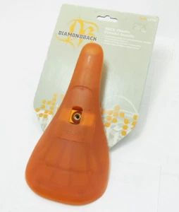 BMX Pivotal Saddle DiamondBack Skeletal Design ORANGE Translucent Colours - NEW - Picture 1 of 1