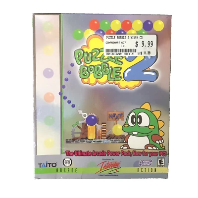Puzzle Bobble 2 (PC CD, 1999)  - Big Box - Sealed & Un-opened - Image 1 of 4