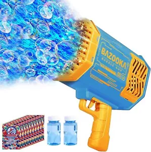 Bubble gun with colorful lights and thousands of bubbles - Picture 1 of 8