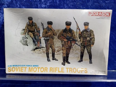 Dragon Model Kit 3008 Factory Sealed 1/35 Soviet Motor Rifle Troops Elite - Image 1 of 4