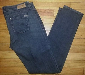 Divine Rights of Denim Jeans Skinny Distressed Jeans Charcoal Sz 32 37x34 p2218 - Picture 1 of 9