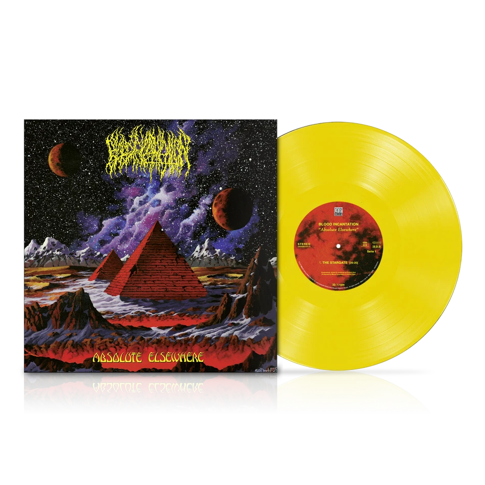ABSOLUTE ELSEWHERE (SUN YELLOW VINYL) by Blood Incantation VINYL