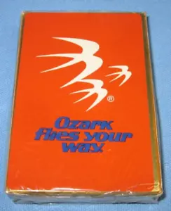 Cartas de juego Ozark Airlines ~ Bonita baraja de colección nueva sellada - Imagen 1 de 5