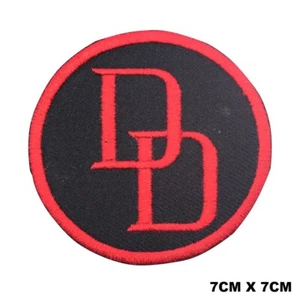 Dare Devil Circle Movie Logo Embroidered Patch Iron On/Sew On Patch Batch - Picture 1 of 1