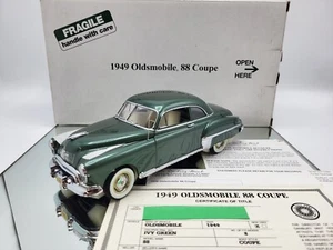 DANBURY MINT 1949 OLDSMOBILE 88 COUPE **FLAWLESS/COMPLETE/BOX KEPT/TITLE/MINT  - Picture 1 of 22