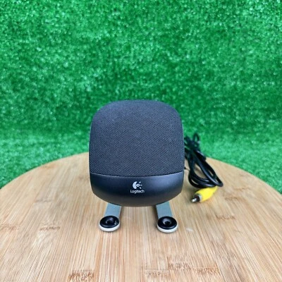 Logitech Z-640 Original-Zubehör-Hersteller Ersatz Satelliten-Lautsprecher links vorne gelber Stecker - Bild 1 von 4